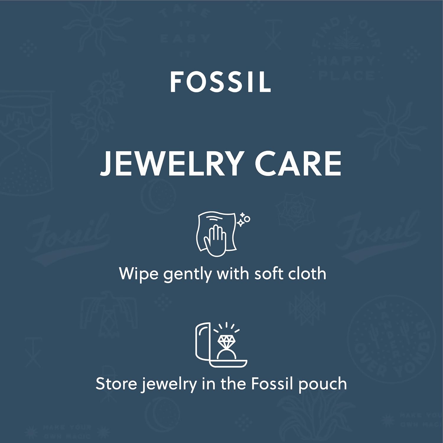 Thumbnail 5 de Collier pour femmes Fossil en argent 925 poli-brillant (JFS00619040)