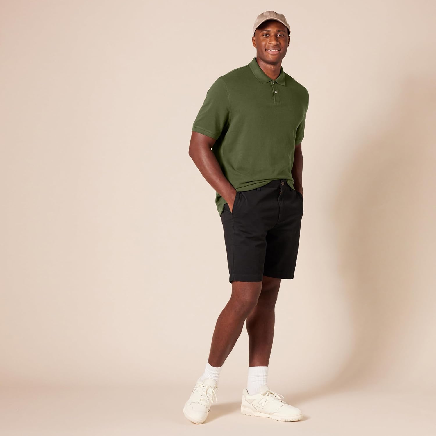 Thumbnail 6 de Amazon Essentials Herren Piqué-Poloshirt aus Baumwolle (Schmale Passform)