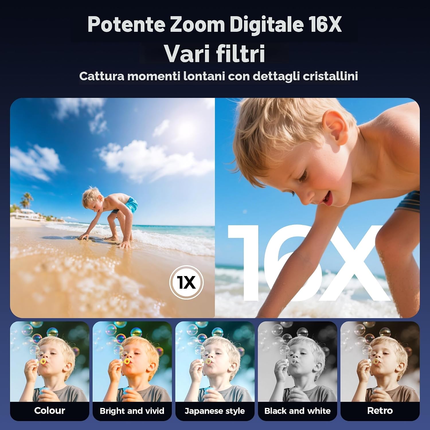 Thumbnail 3 de YYZA9 64MP 4K Vlogging camera 16X zoom