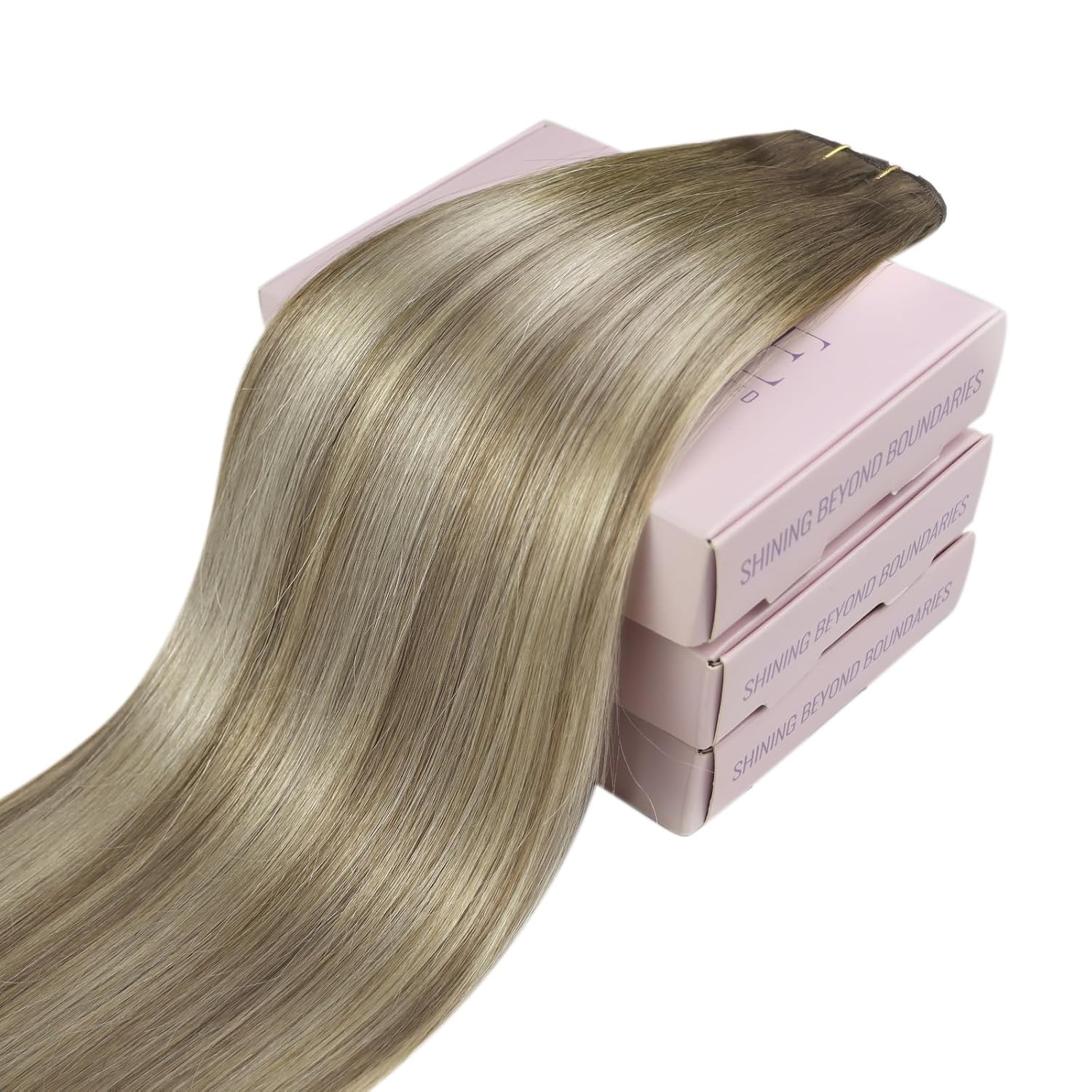 Thumbnail 5 de Fshine Butterfly Extensions Echthaar 40 cm 80 g