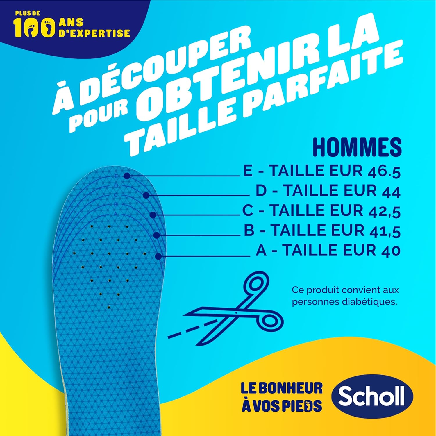 Thumbnail 6 de Dr. Scholl's Semelles GelActiv Décontracté pour hommes – GelWave et mousse mémoire, taille 40–46,5