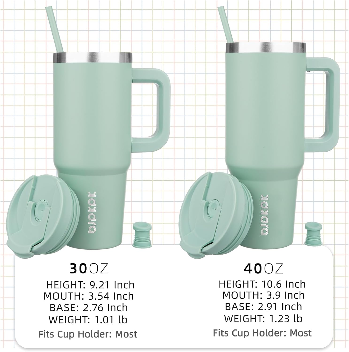 Detalle 2 de BJPKPK Insulated Tumbler 40 oz