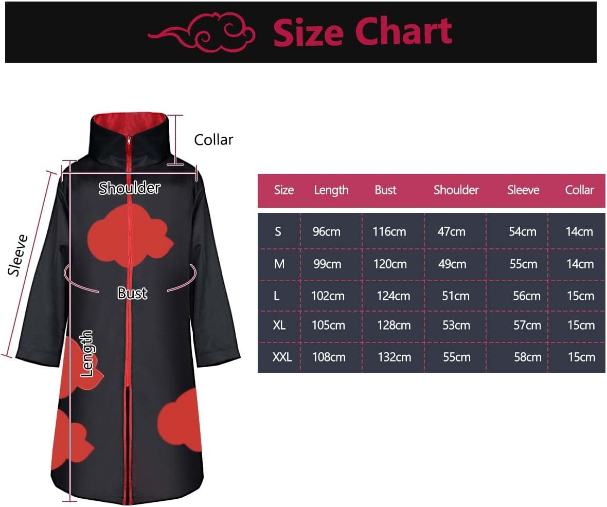 Thumbnail 4 de ACWOO Déguisement Cape Cosplay – Costume en 5 pièces pour enfants et adultes