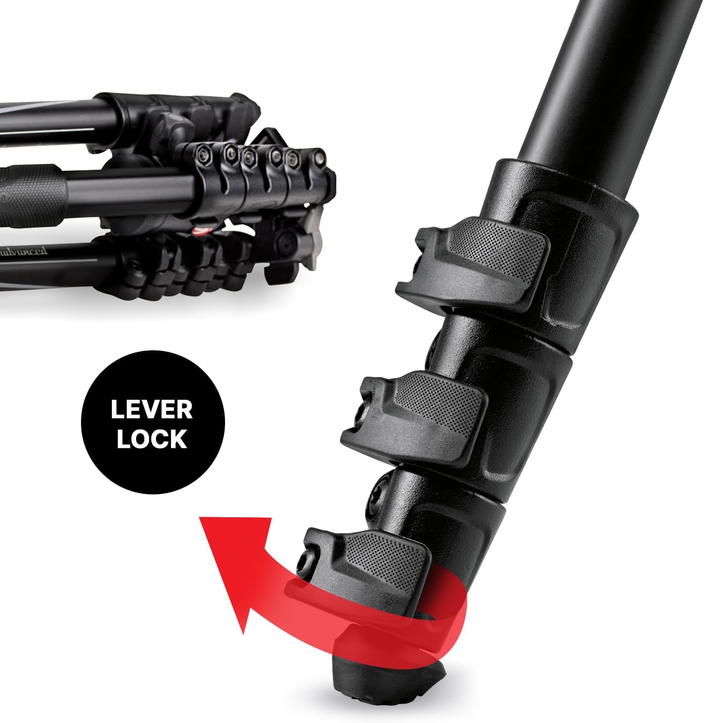 Thumbnail 4 de Manfrotto Befree Advanced Kamerastativ-Set mit Hebelklemme und 494 Kugelkopf (Reisestativ für DSLR & spiegellos)