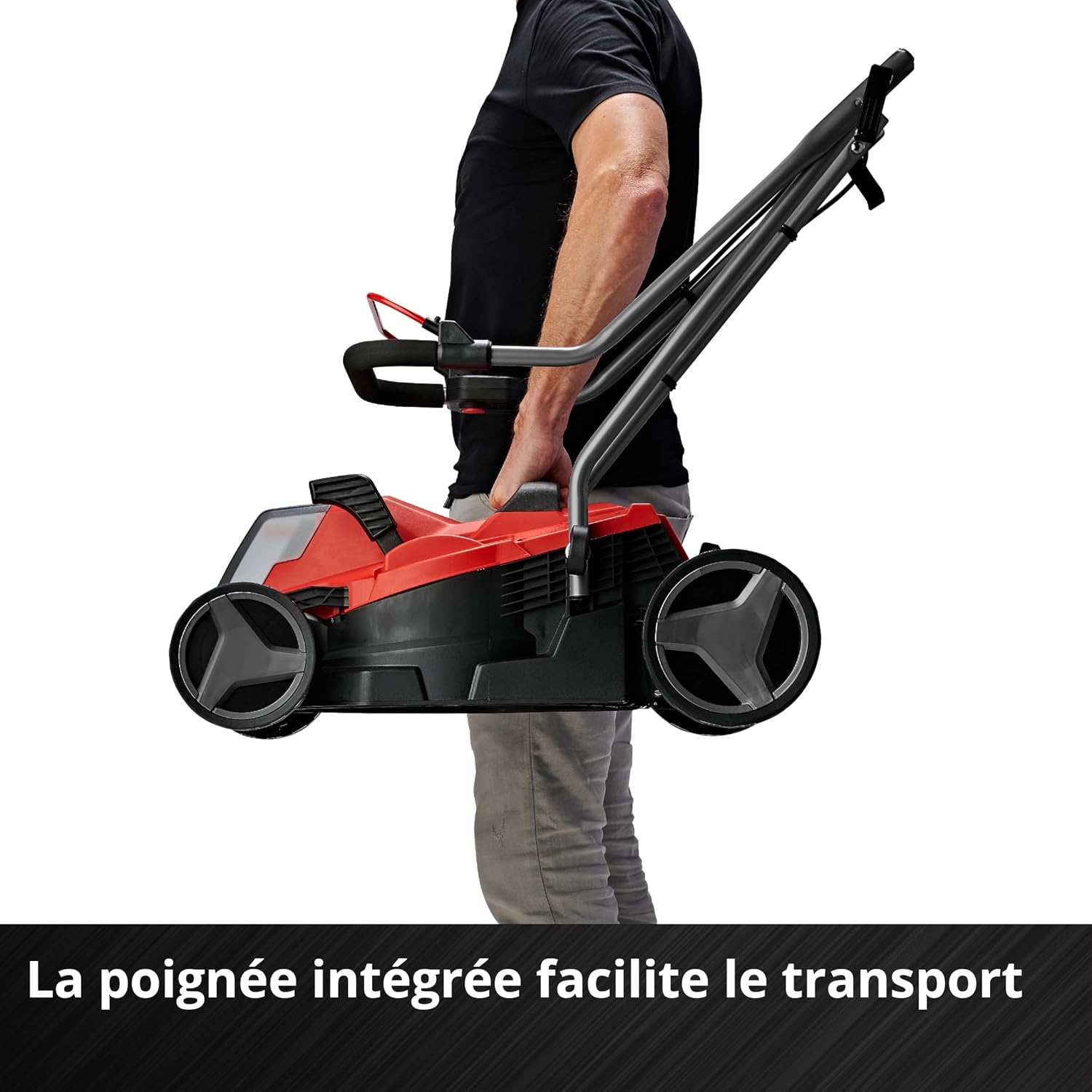 Detalle de Einhell GE-CM 18/33 Li Kit — Tondeuse à gazon sans fil Power X-Change (1x4,0 Ah)
