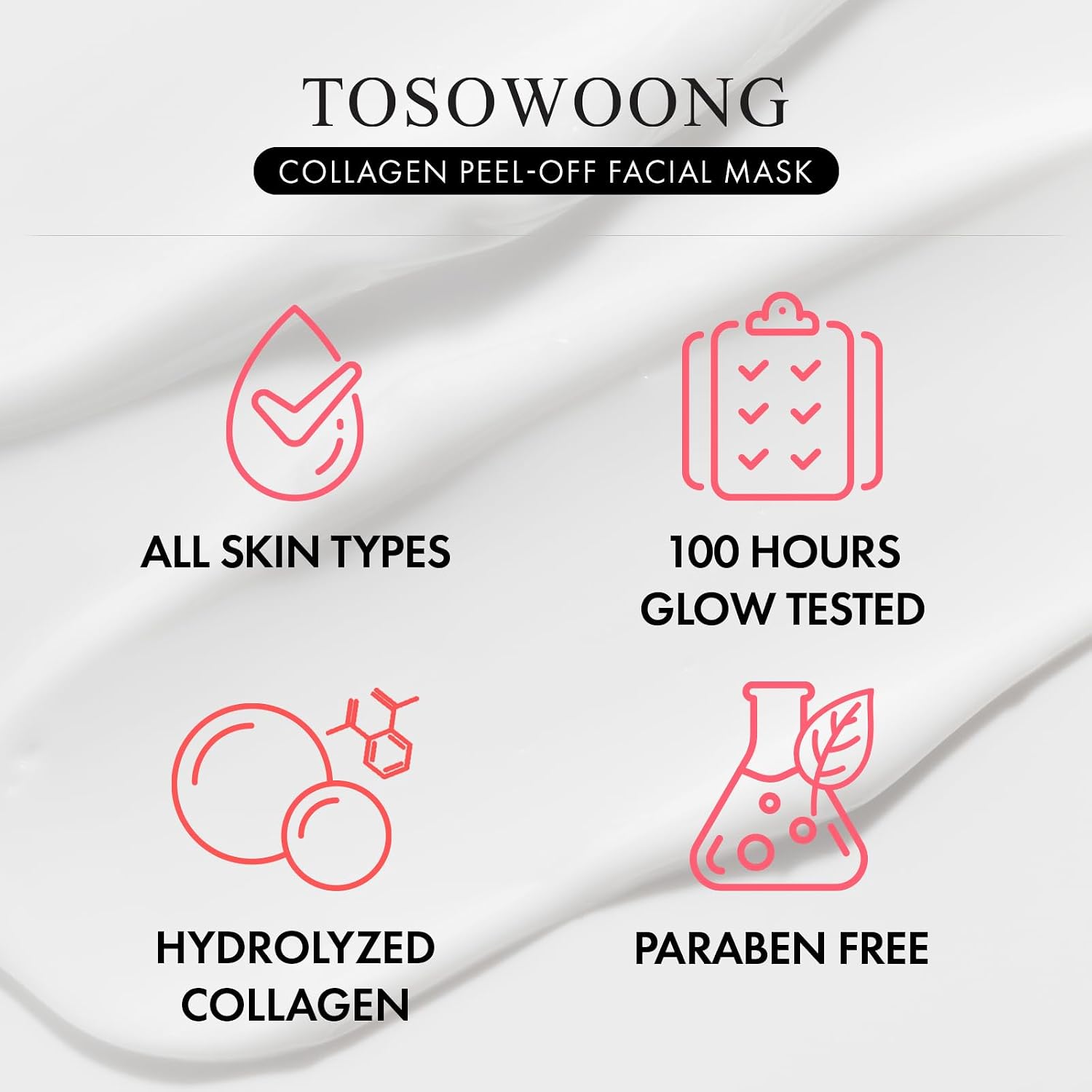Thumbnail 5 de TOSOWOONG Real Collagen Fit 50ml Peel-Off Mask