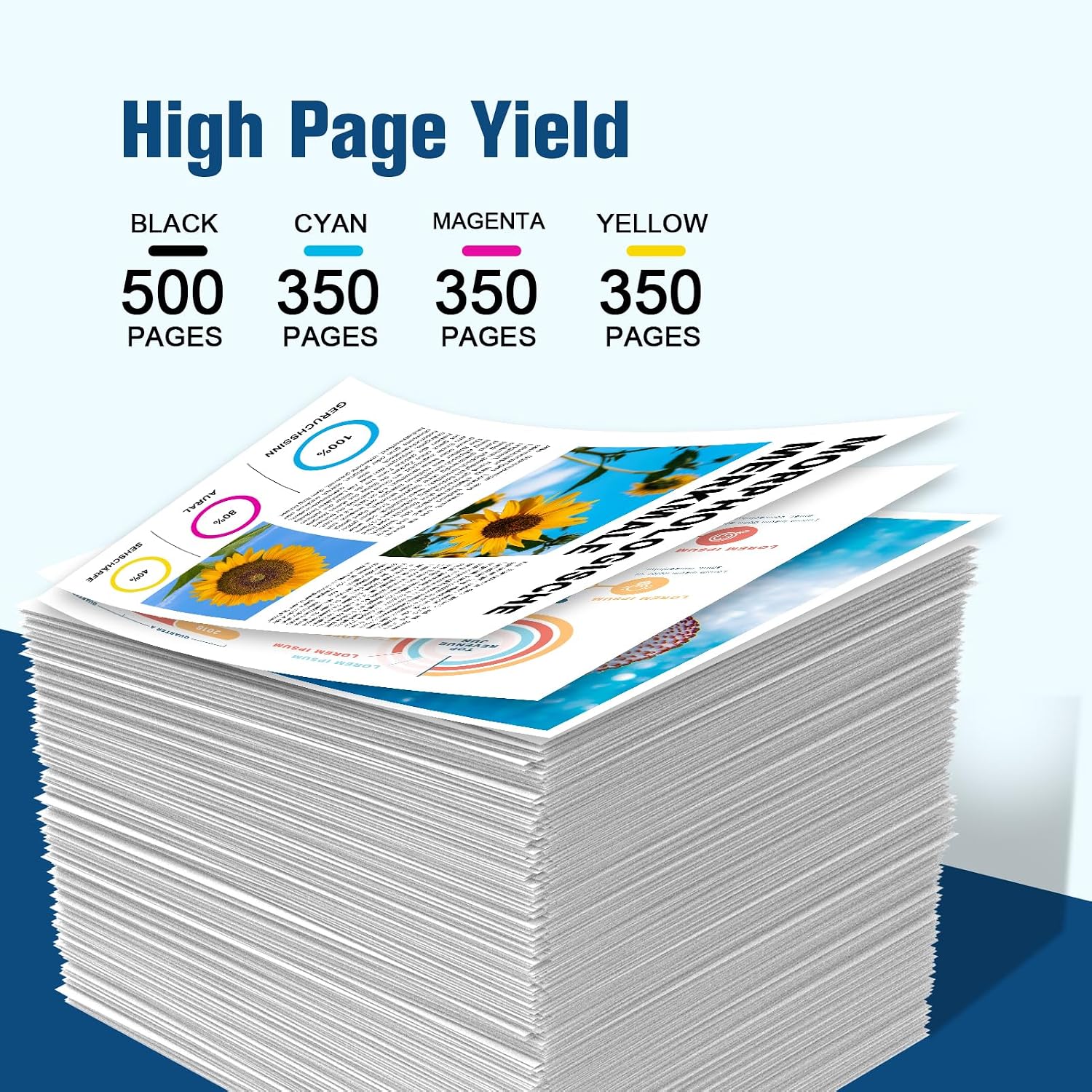 Thumbnail 2 de Pack de 12 cartouches d’encre compatibles colorfly E604XL (pour XP-2200/3200/4200 et WF-2910/2930/2935/2950)