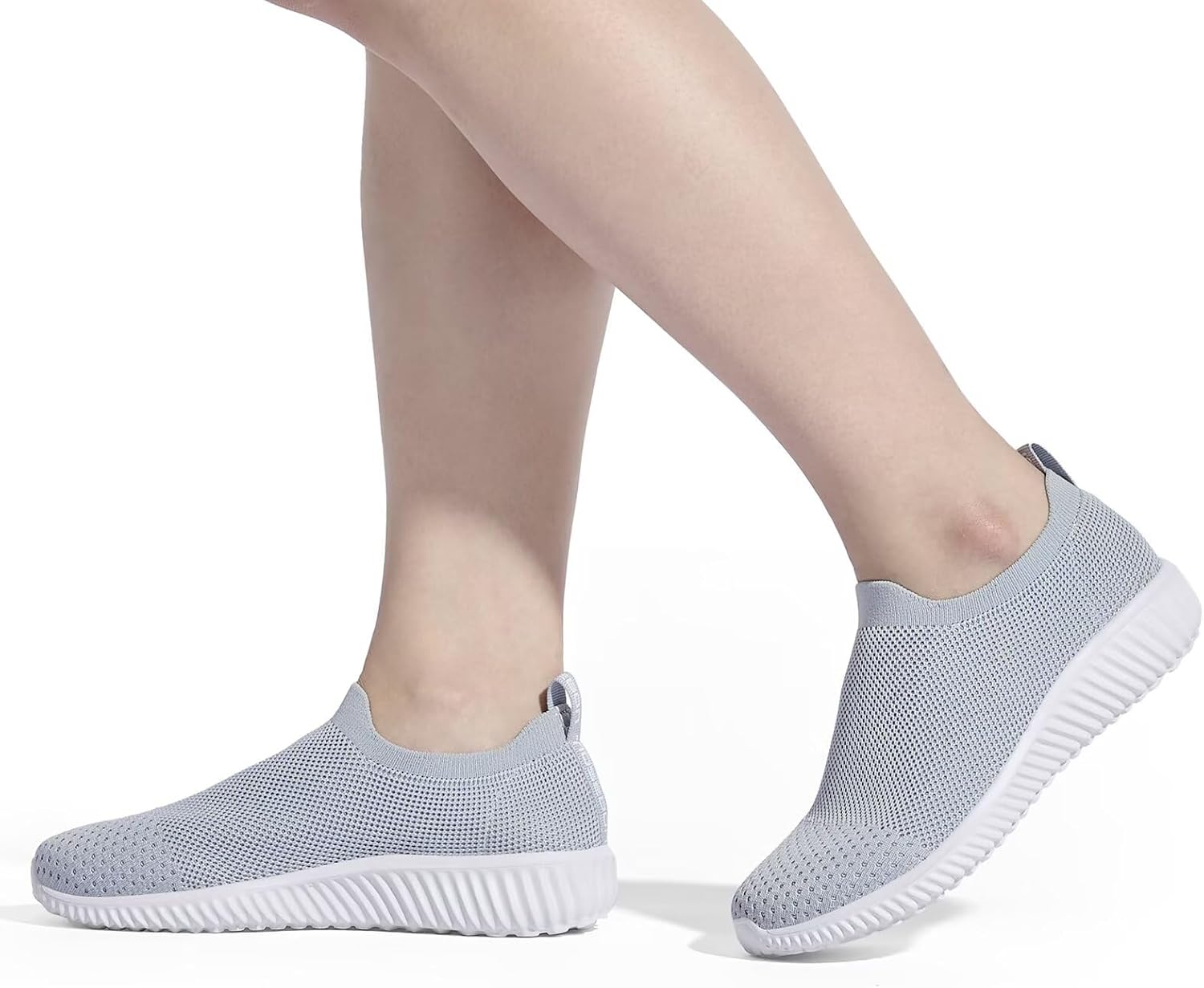 Thumbnail 3 de TIOSEBON Women's Slip On Trainers: breathable, memory‑foam comfort in a lightweight mesh pair