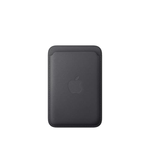 Detalle de Apple Cartera de Trenzado Fino con MagSafe para iPhone – Negro