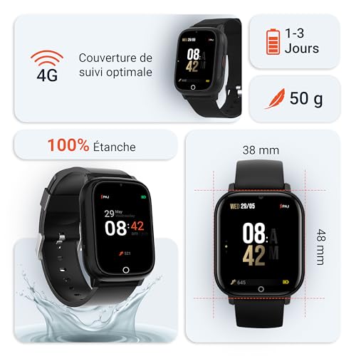 Thumbnail 6 de PAJ GPS Smartwatch GPS 4G avec bouton SOS — Montre connectée pour enfants et seniors