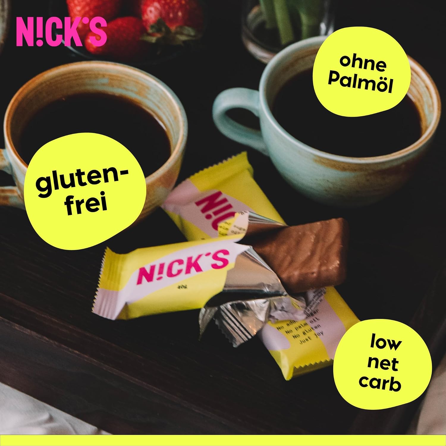 Thumbnail 3 de NICKS Riegel Schokolade Wafer, 24er Pack Snack 🍫