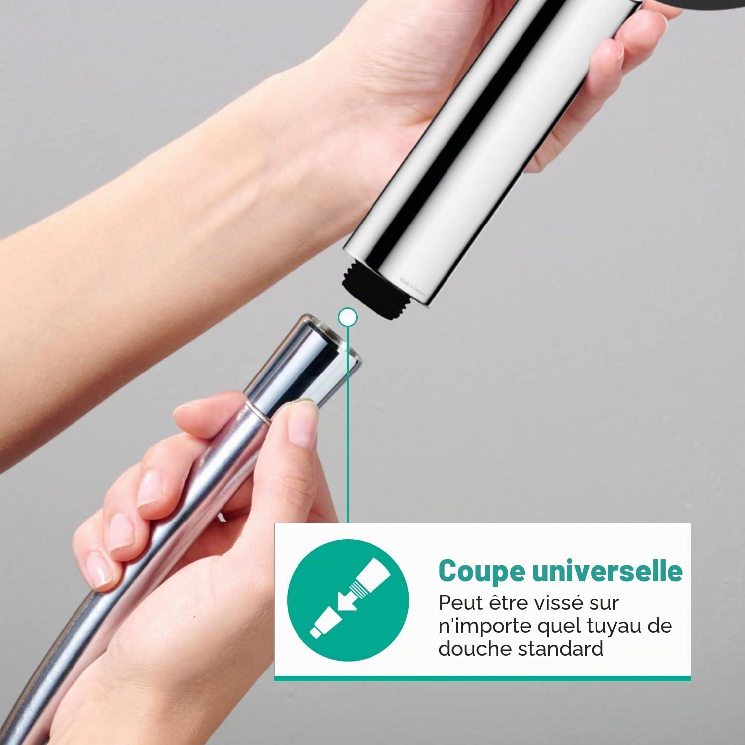 Thumbnail 6 de Hansgrohe Pommeau de Douche Pulsify S – Douchette à Main 6 L/min, Chrome