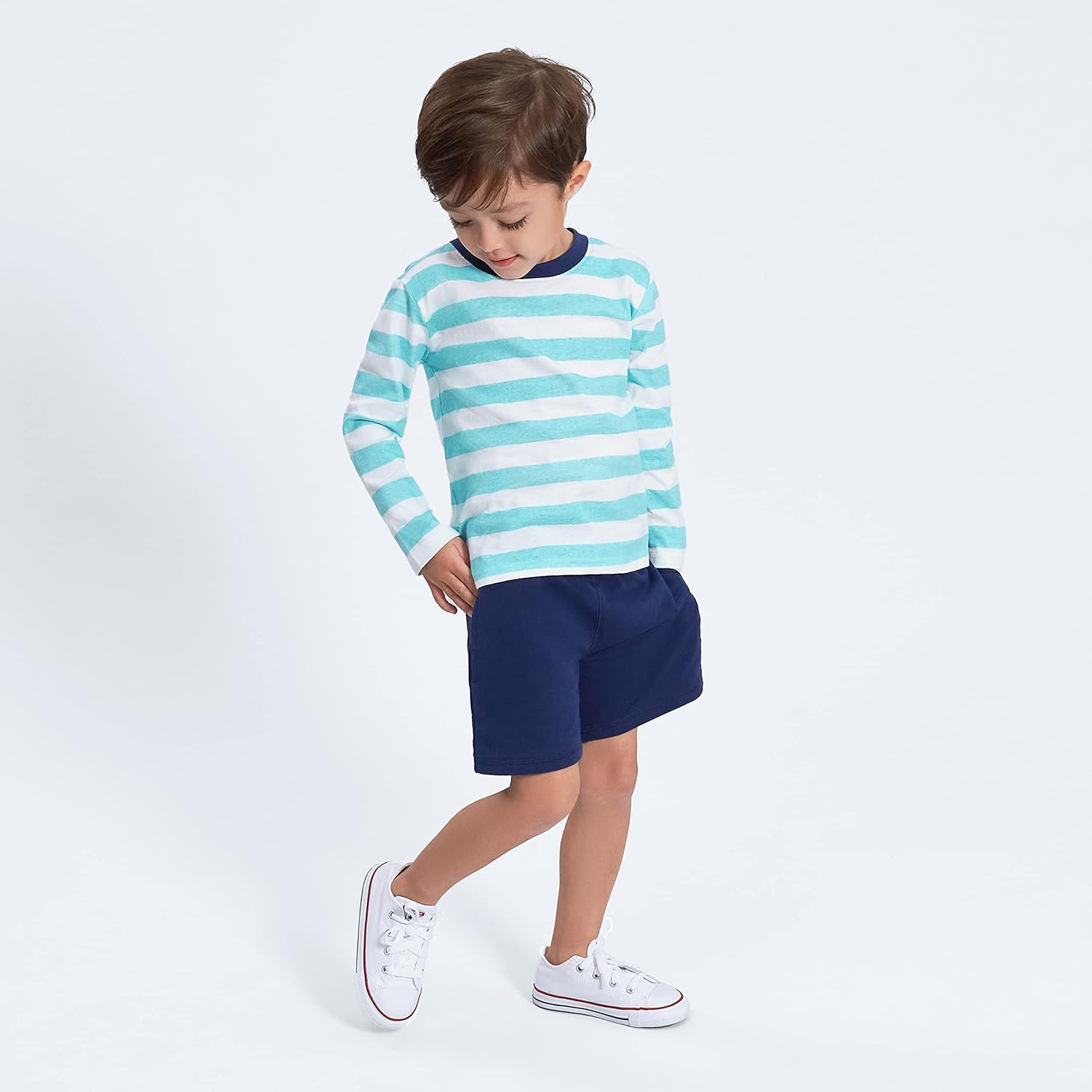 Detalle de Gerber Toddler 3-Pack Pull-on Knit Shorts – Short décontracté pour tout-petit (442141)