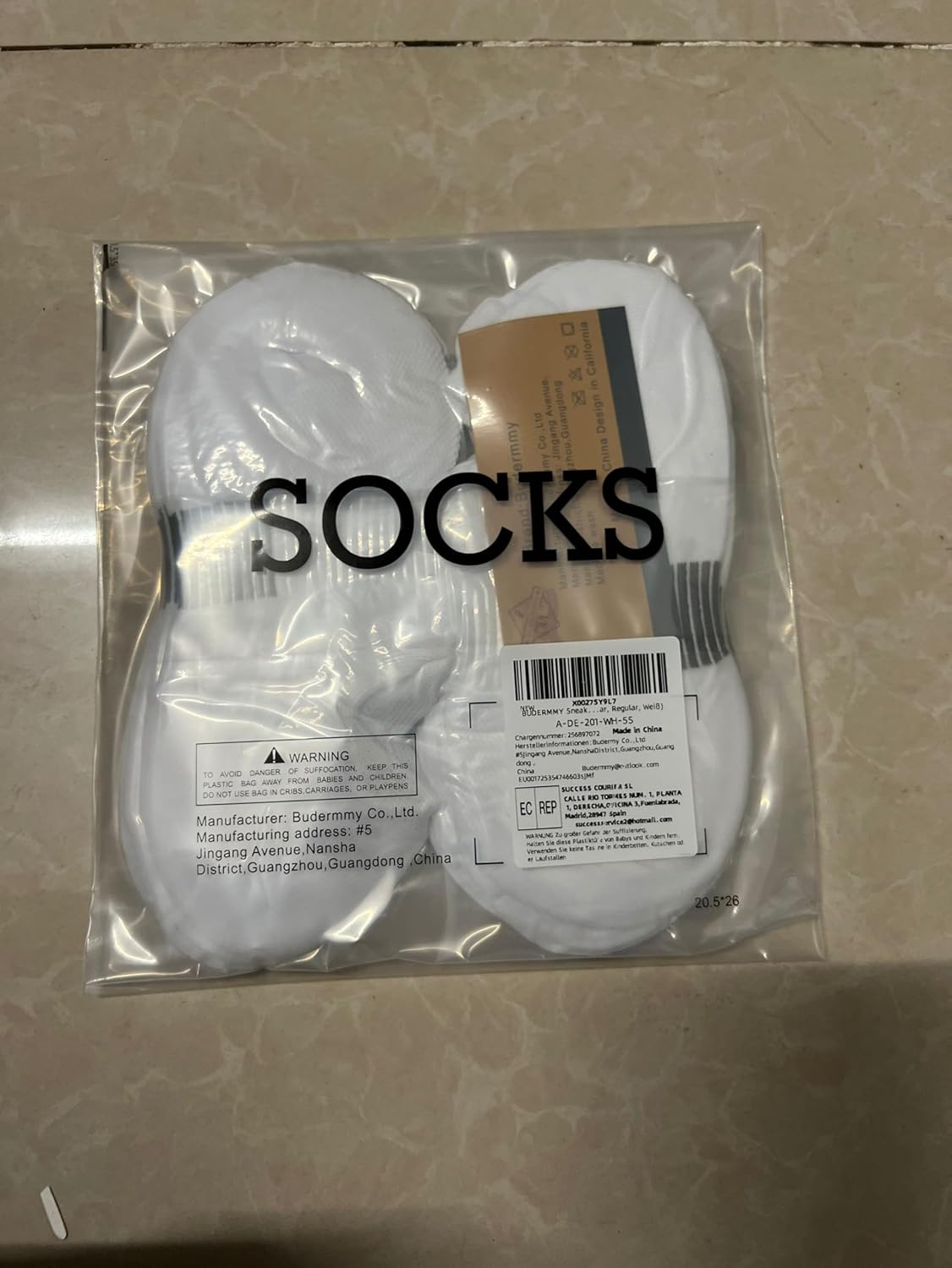 Thumbnail 1 de BUDERMMY Sneaker Socken Damen 35-42 – Unsichtbare Füßlinge, atmungsaktiv & rutschfest
