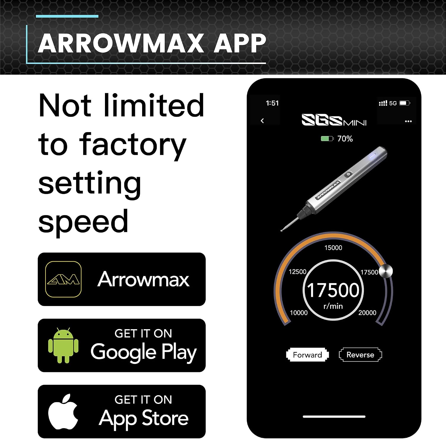 Thumbnail 3 de ARROWMAX SGS MINI penna incisione 36 punte