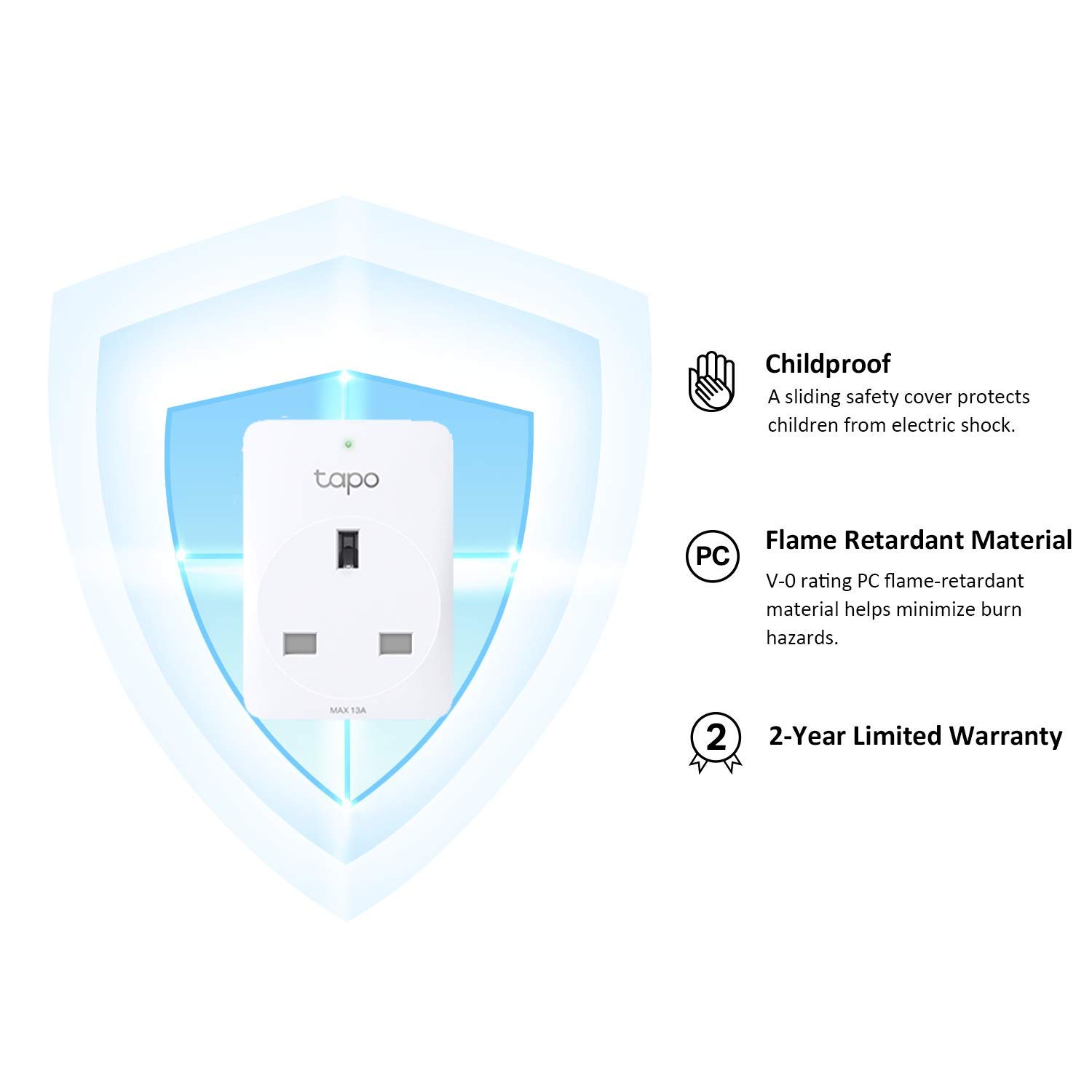 Thumbnail 6 de TP-Link Tapo P100 4-pack smart plug