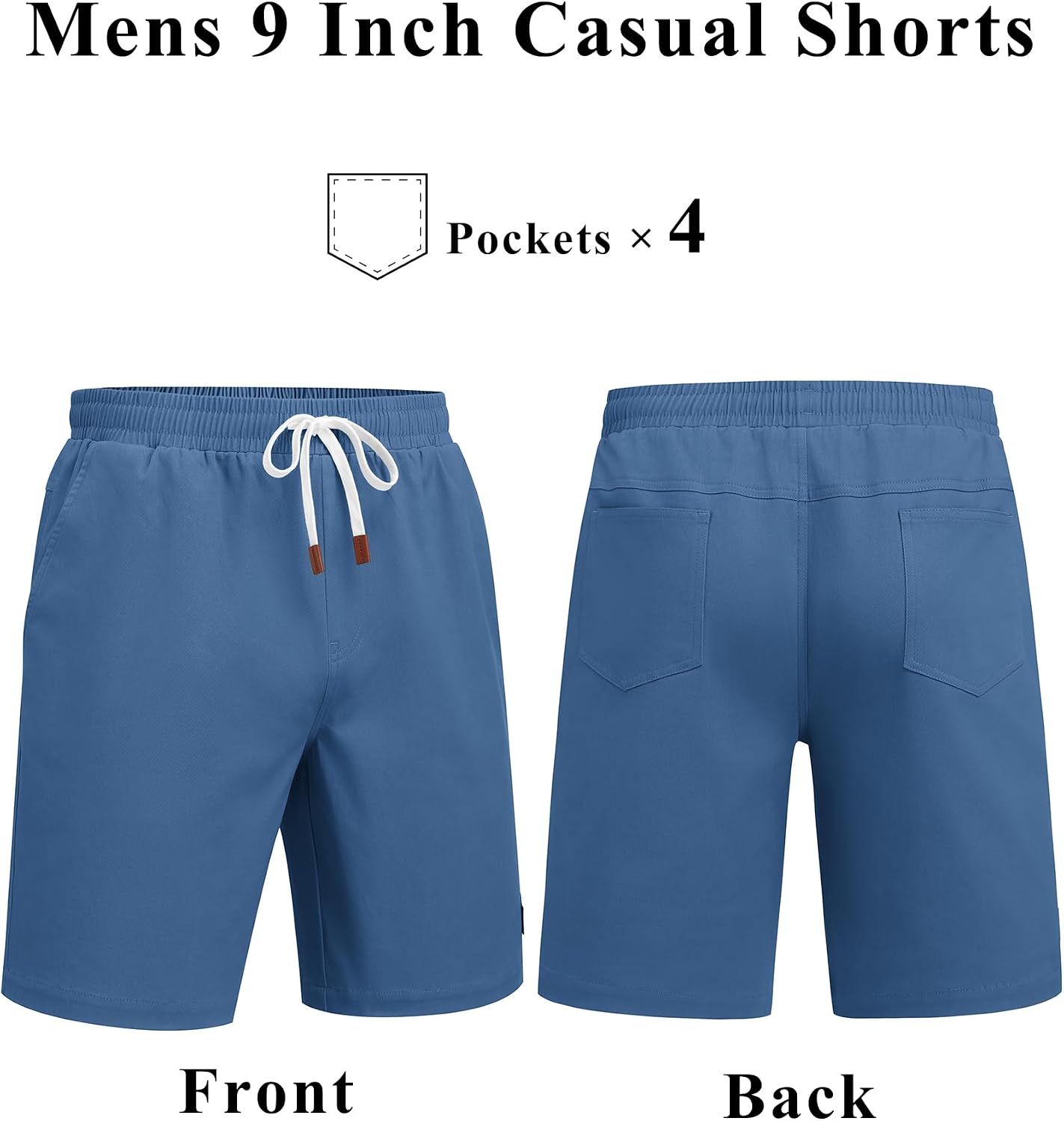 Thumbnail 5 de COOFANDY Men's Chino Shorts 9-Inch
