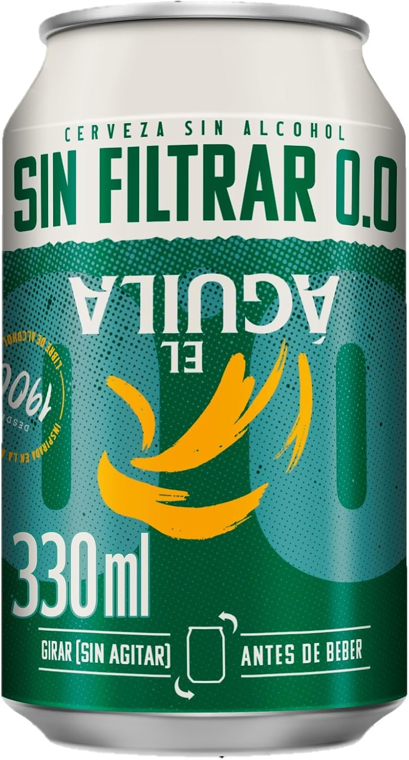 Thumbnail 2 de El Águila 00 Cerveza Lager Sin Alcohol - Pack 24 🍺