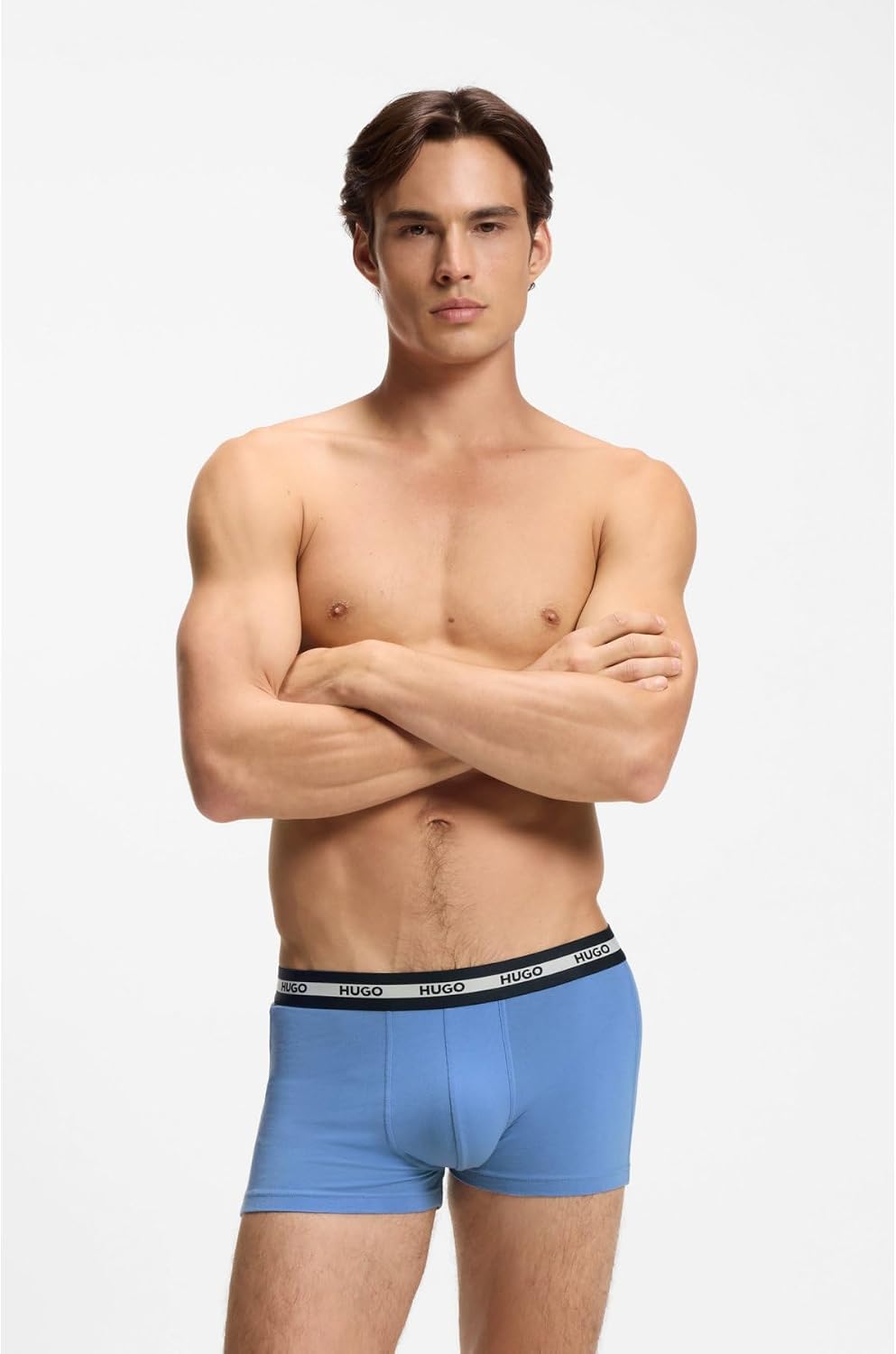 Thumbnail 6 de HUGO Hommes Trunk TR Planet – Lot de 3 Boxers Courts en Coton Stretch