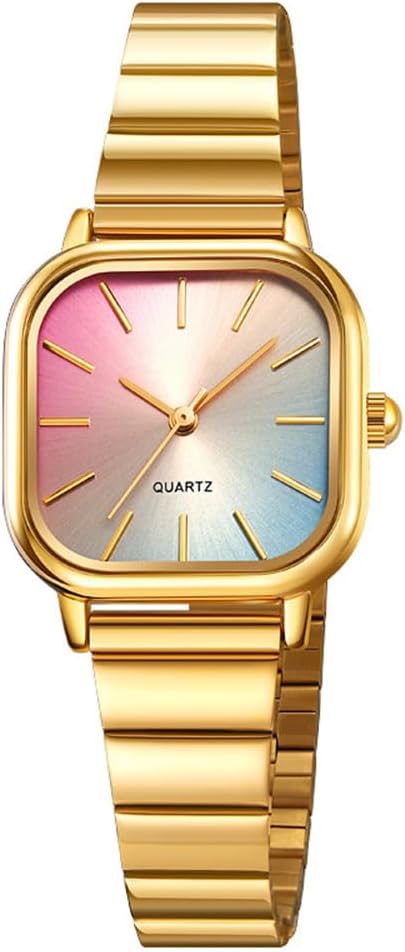 Detalle de HUNRUY Women's Watch with Square Case