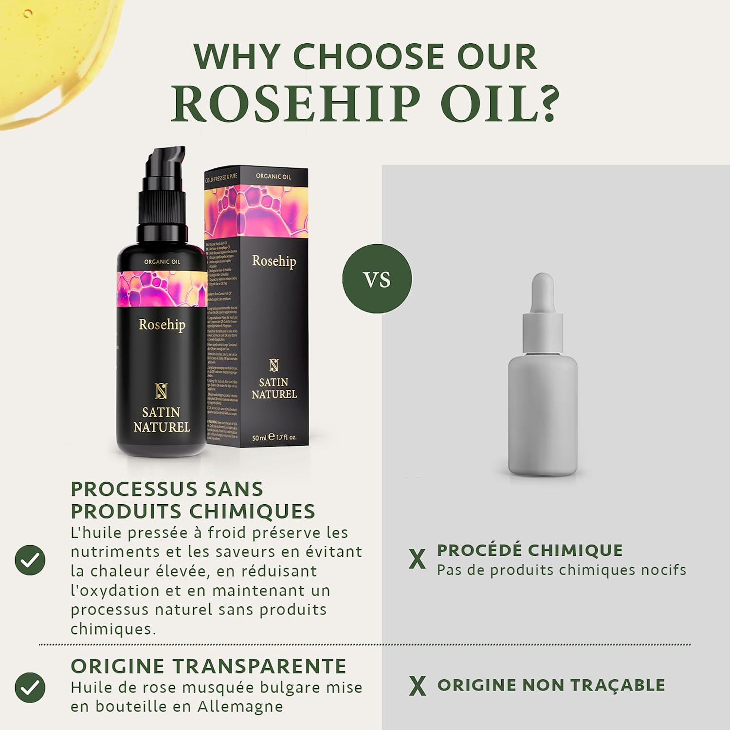 Thumbnail 5 de Huile de Rose Musquée BIO 50 ml – huile visage, cheveux & ongles riche en vitamines A, E + antioxydants (vegan, pressée à froid)