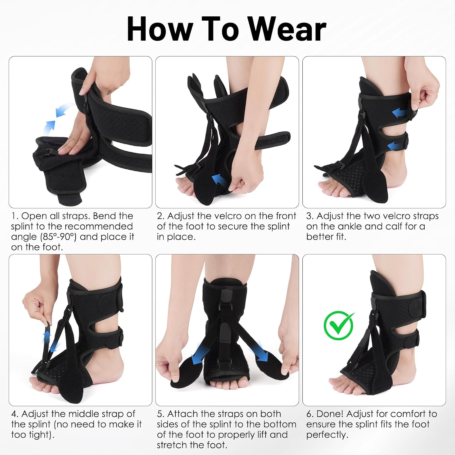 Thumbnail 6 de KOVELYSSE Plantar Fasciitis Night Splint Kit