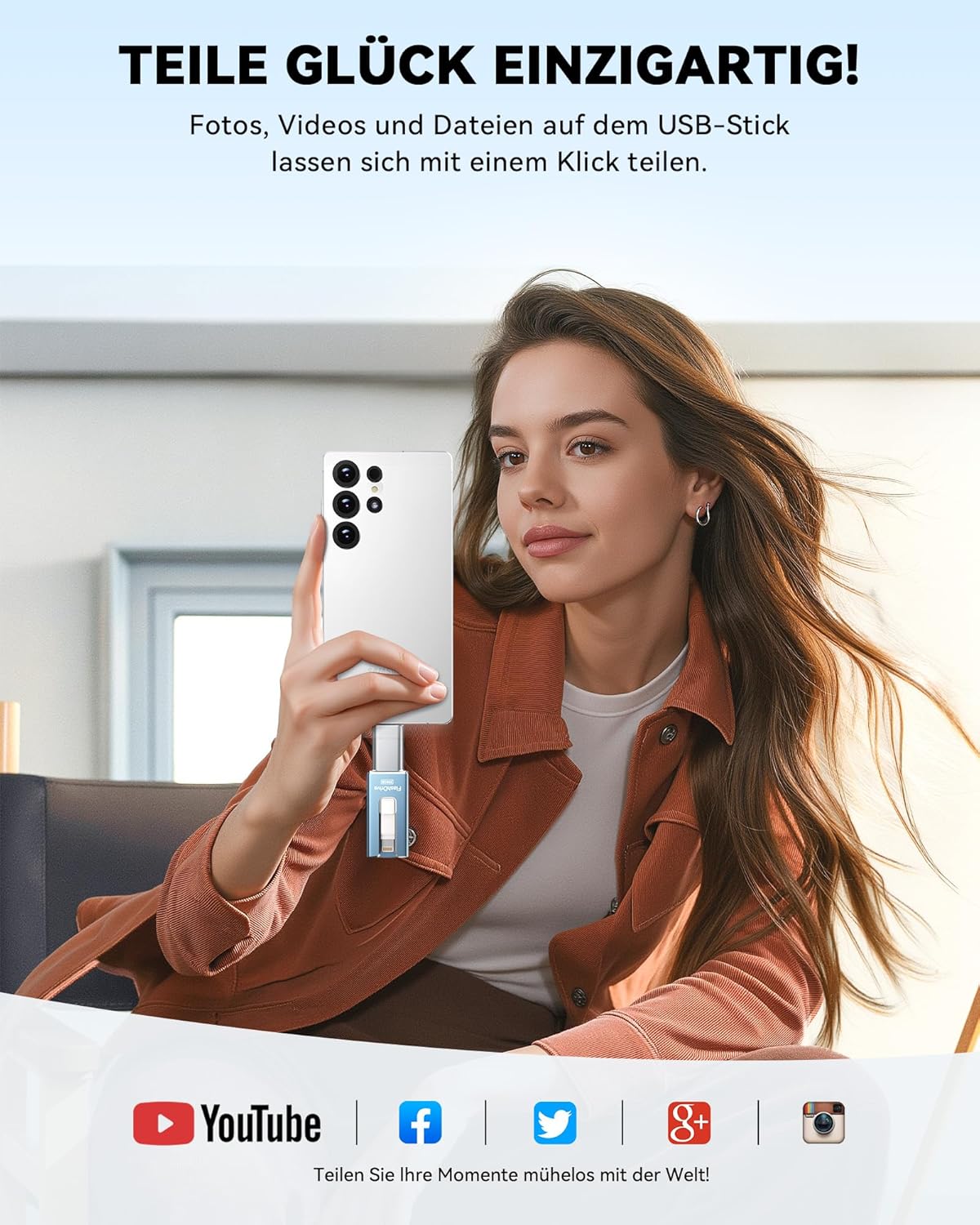 Thumbnail 5 de SUDEHO USB 256 GB für iPhone ⚡