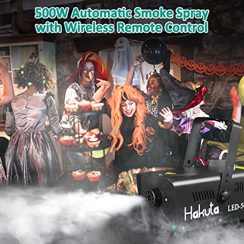 Thumbnail 6 de HAKUTA Nebelmaschine mit drahtloser Fernbedienung – 300 ml Tank, 2–3 m Reichweite
