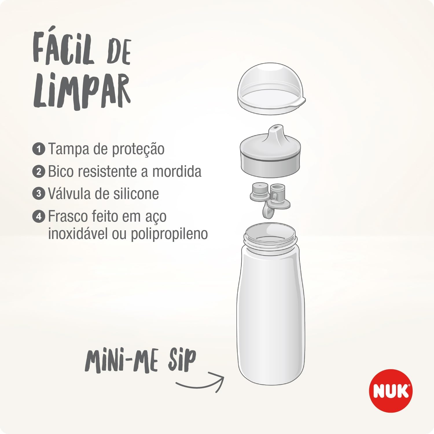 Thumbnail 6 de NUK Mini‑Me gourde 300 ml
