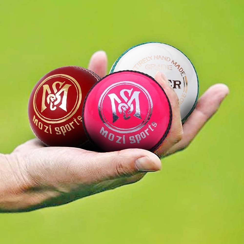Thumbnail 6 de Mozi Sports Leather Cricket Ball 5.50oz