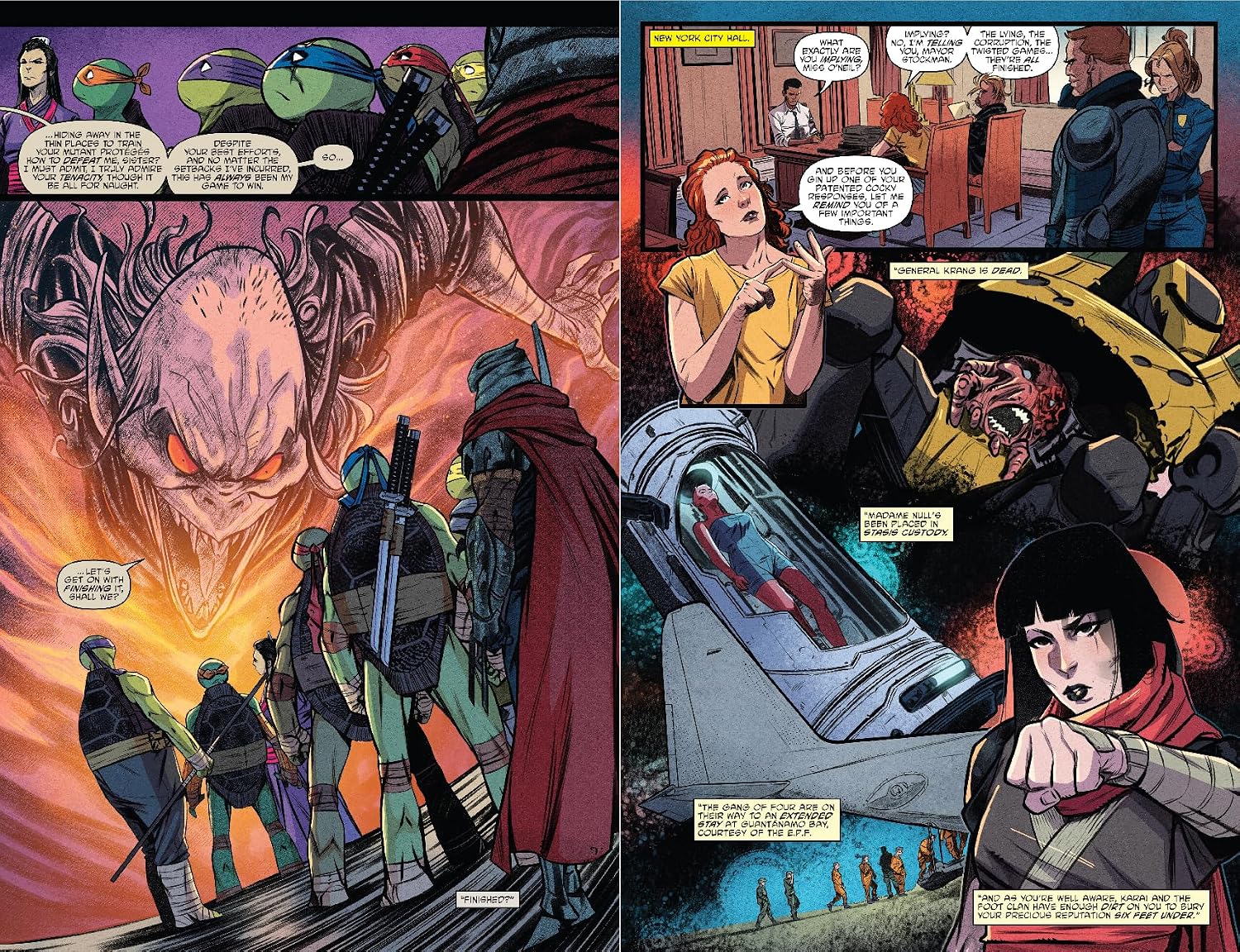 Detalle de Teenage Mutant Ninja Turtles: The IDW Collection, Volume 18 comic collection