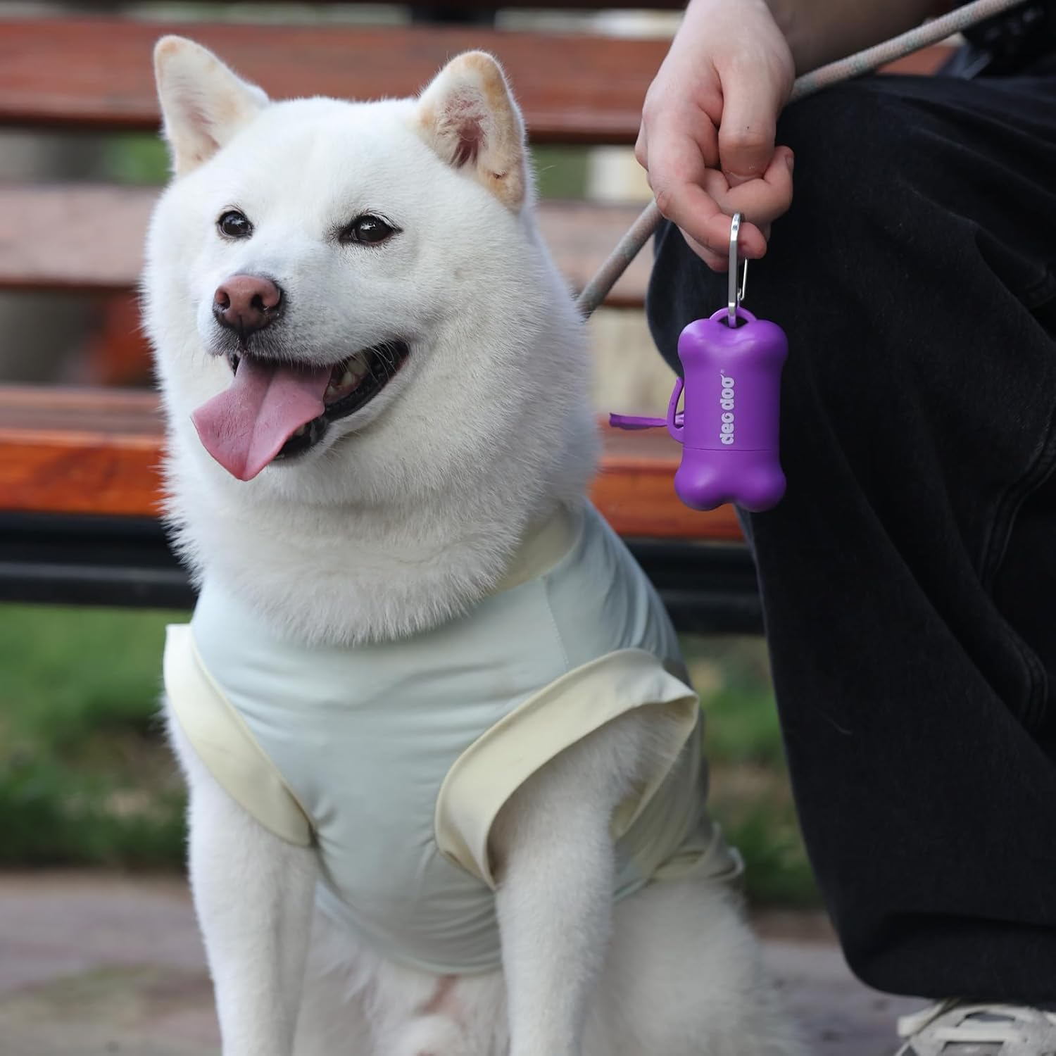 Thumbnail 6 de Hundekotbeutel biologisch abbaubar mit Henkel und Spender – 720 Stück (60 Rollen) mit Lavendelduft