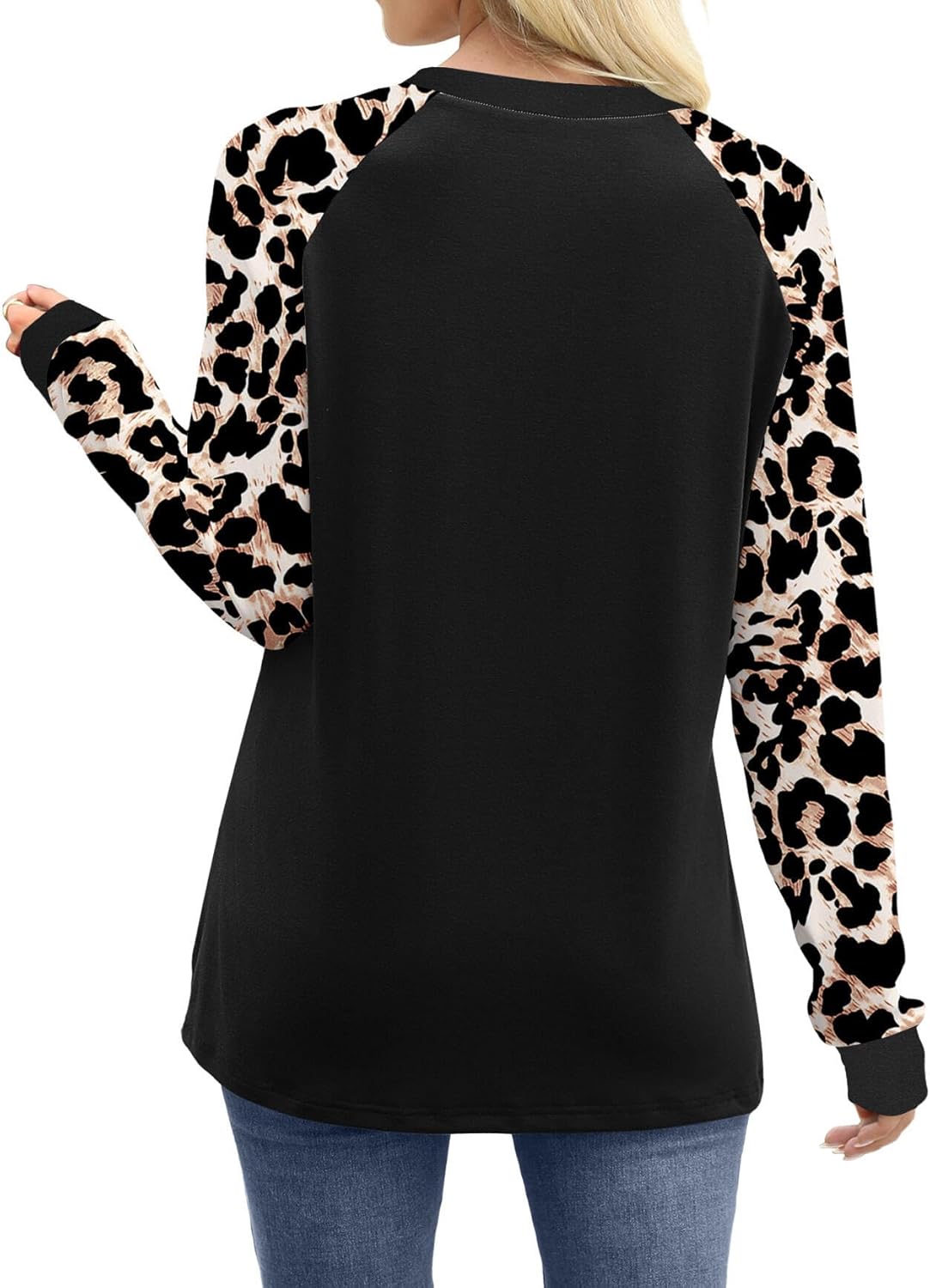 Thumbnail 4 de WIHOLL Long Sleeve Color Block Raglan Top