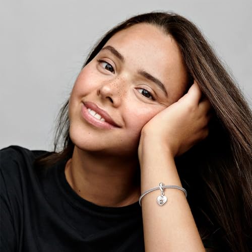 Detalle de PANDORA Charm pendant Cœur Amis Pour Toujours – Infinity et gravures Friends Forever sur argent 925/1000