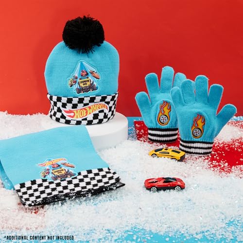 Thumbnail 1 de Hot Wheels Ensemble hiver garçon, bonnet, écharpe, gants