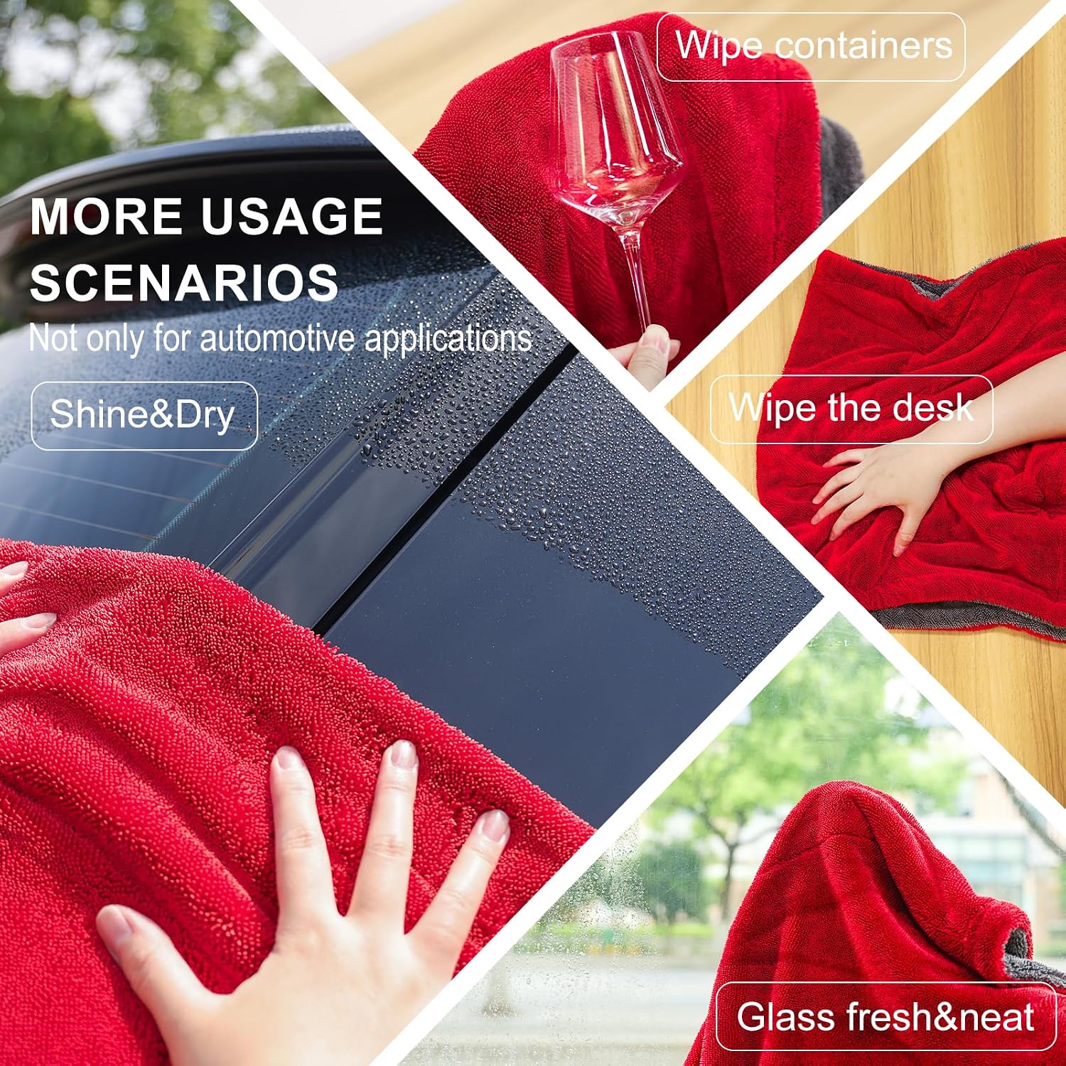 Thumbnail 6 de Singrune 2 Pack XL 24"x36" Drying Towel