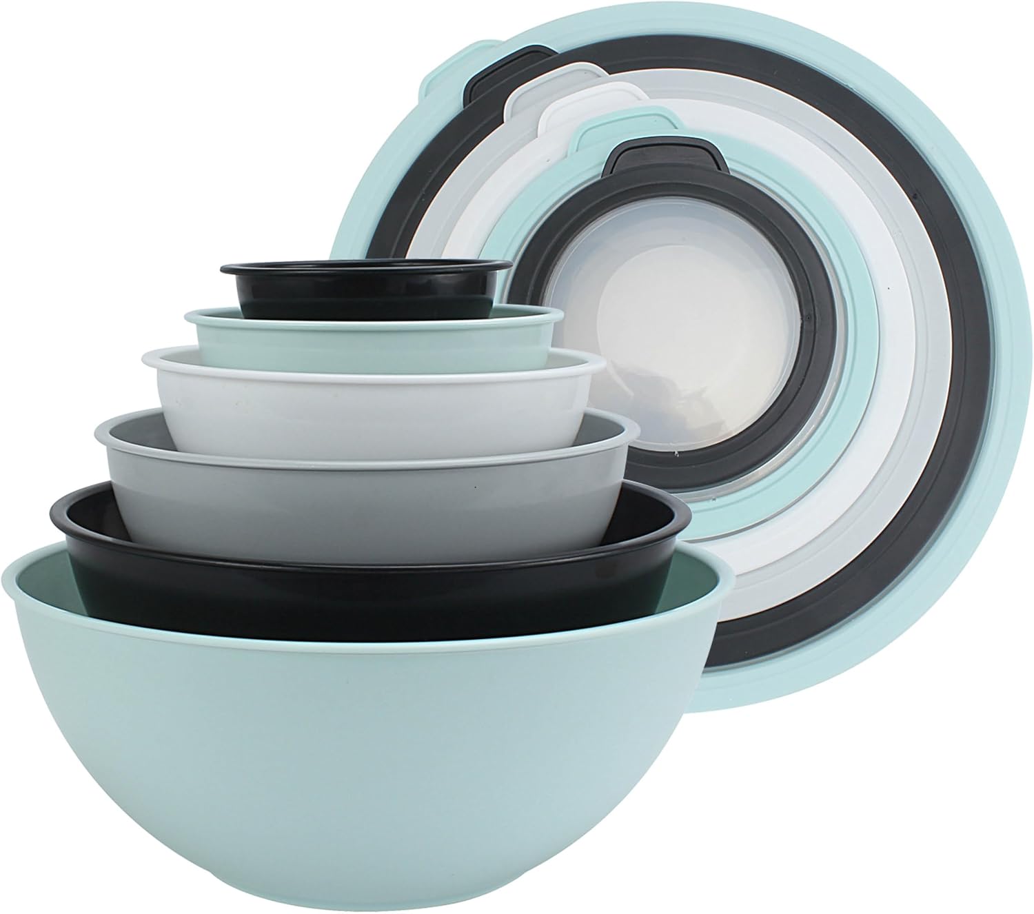 COOK WITH COLOR 12-Piece Nesting Mixing Bowls set 🥣