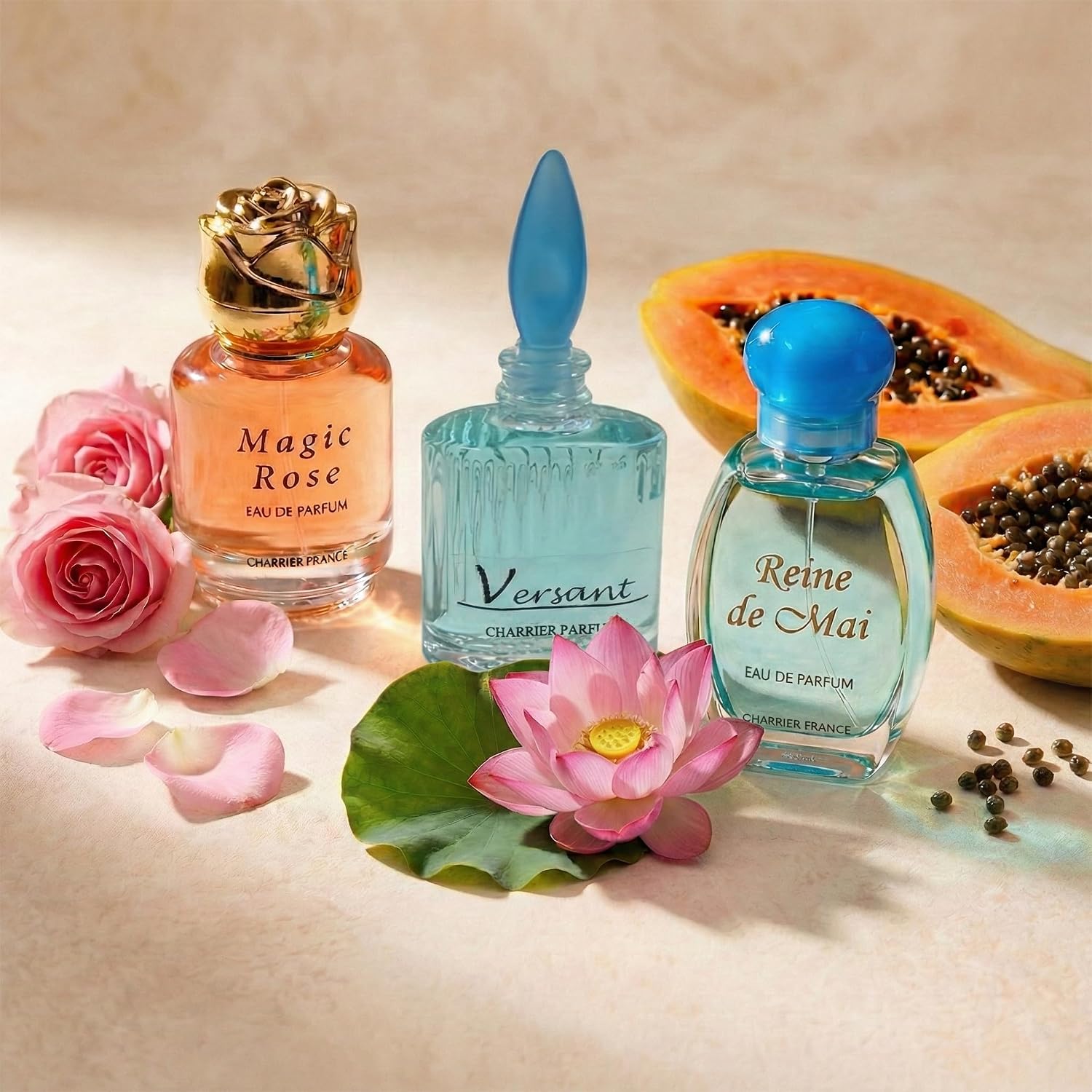 Detalle 1 de Charrier Parfums Top Ten – zestaw 10 miniatur damskiej wody perfumowanej
