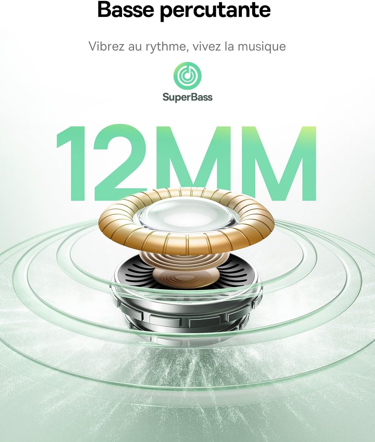Thumbnail 2 de Baseus EP10 NC écouteurs Bluetooth ANC -43 dB
