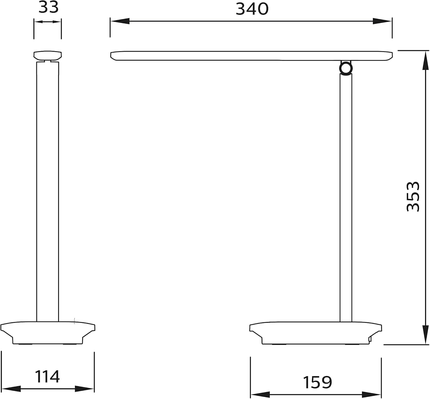 Thumbnail 3 de PHILIPS Lampe de bureau LED 5W
