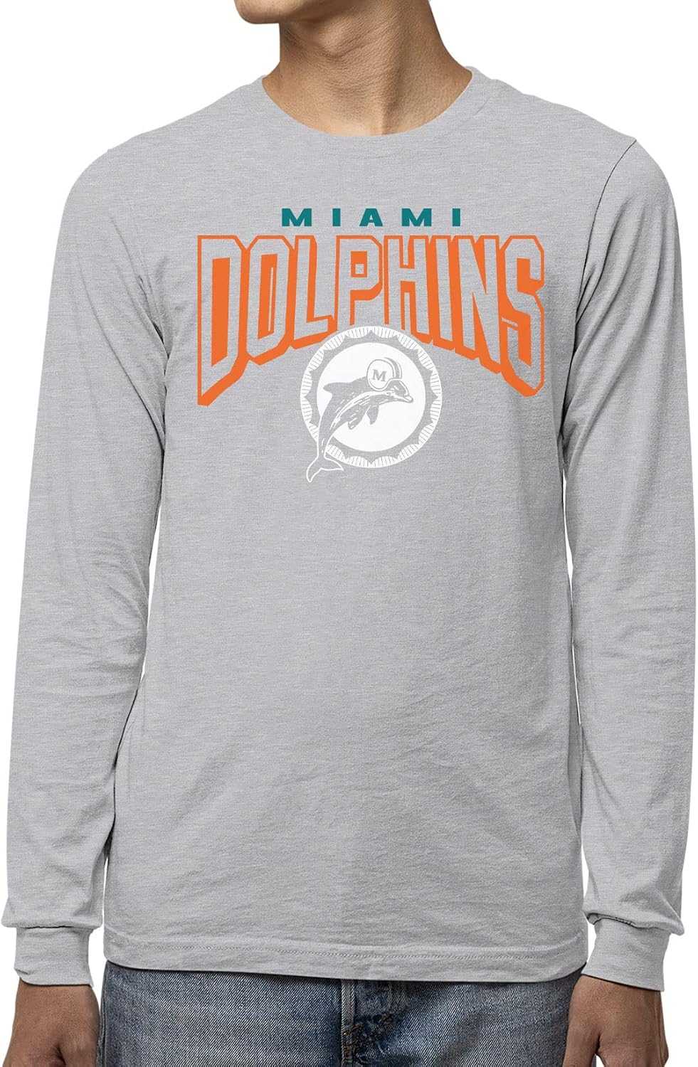 Thumbnail 4 de Junk Food Clothing x NFL Bold Logo Long Sleeve T-Shirt