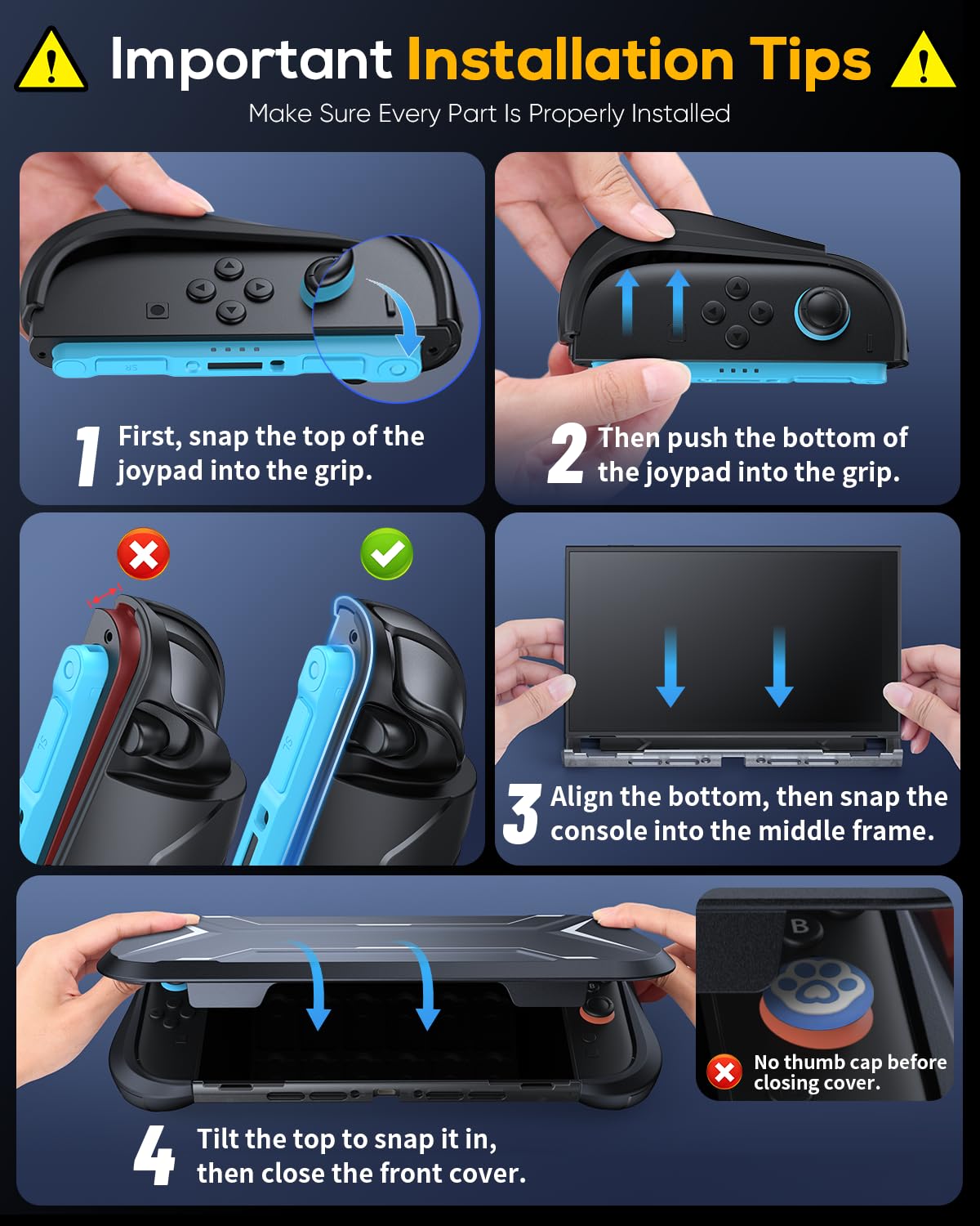 Thumbnail 6 de FASTSNAIL Switch 2 Protective Case 12-slot