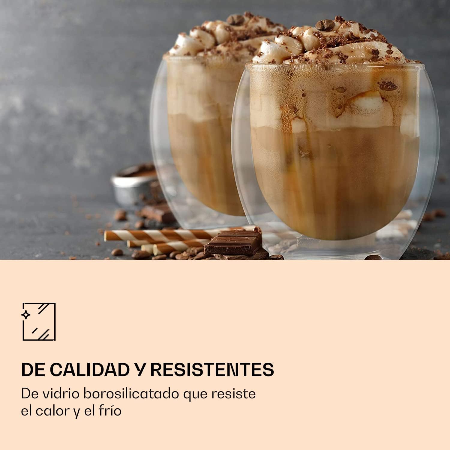 Thumbnail 1 de DUOS® Verra Taza Café Doble Pared 2x310 ml