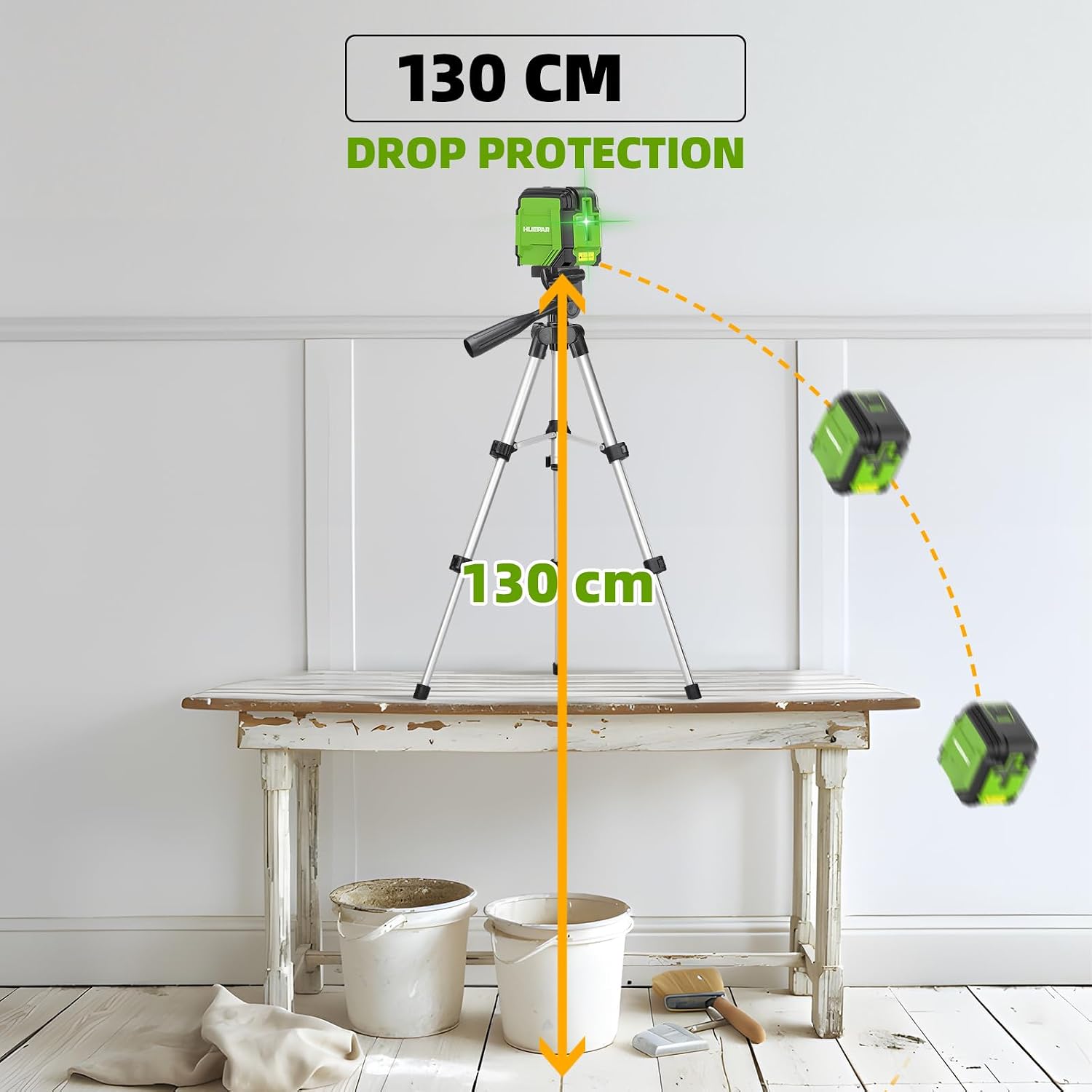 Thumbnail 5 de Huepar 30M Laser Level with Tripod