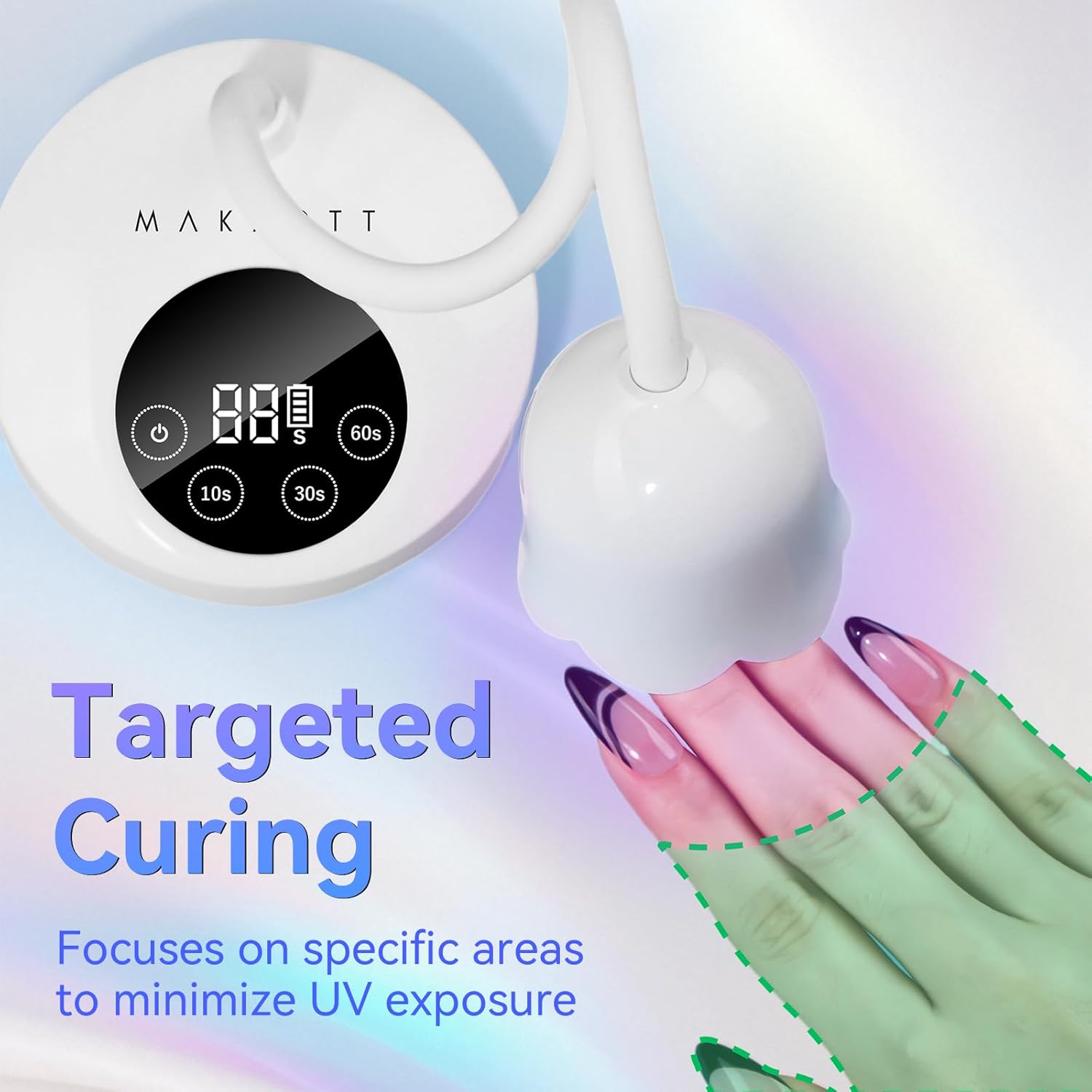 Thumbnail 6 de Makartt UV Nail Lamp 30mW/cmยฒ ๐