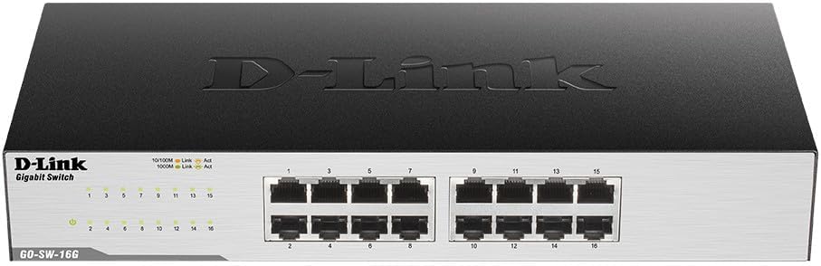 Detalle 2 de D-Link GO-SW-24G — 24-portowy przełącznik Gigabit Ethernet bez wentylatora