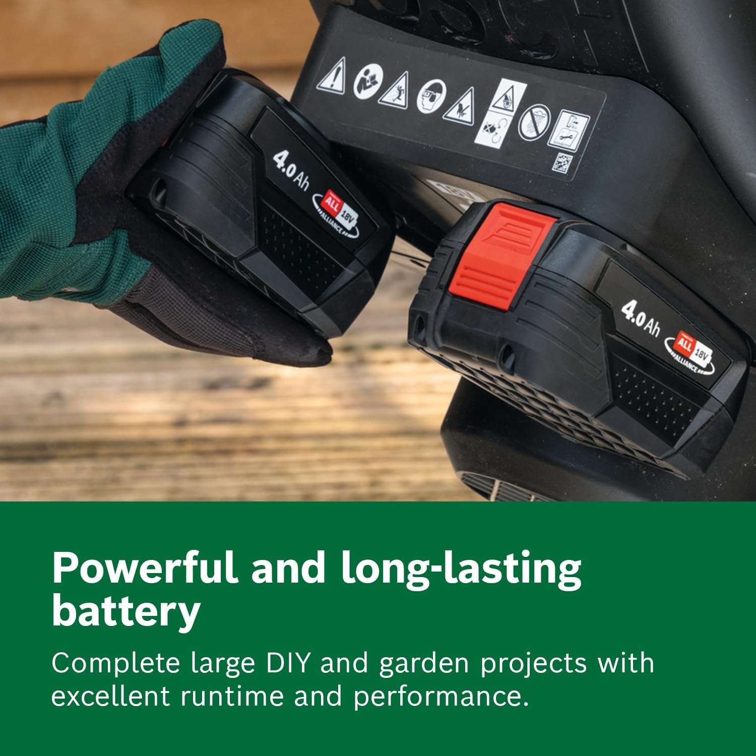 Detalle de Bosch PBA 18V 4.0Ah battery pack 🛠