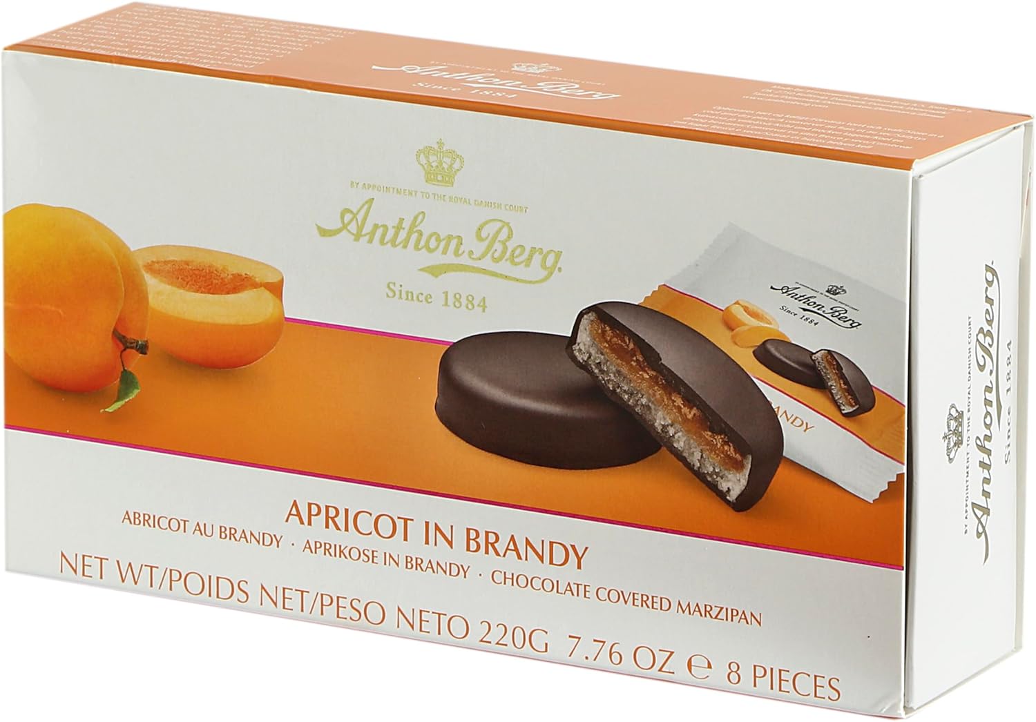 Thumbnail 6 de Anthon Berg Cioccolatini al liquore con whisky scozzese single malt – 5 varietà, confezione da 10 bottiglie (155 g ciascuna)