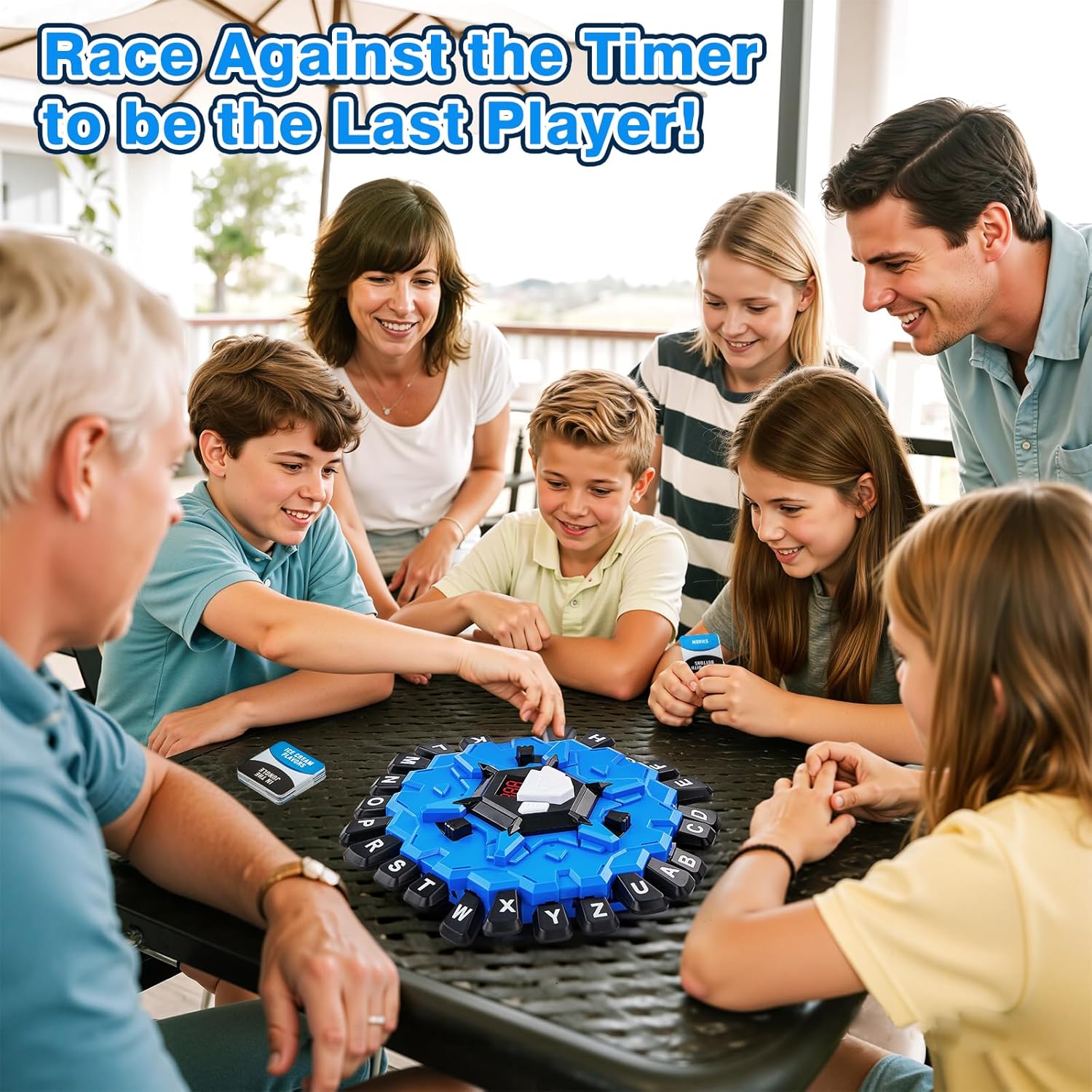 Detalle de Word Game: a fast, family-friendly alphabet challenge for 2–8 players
