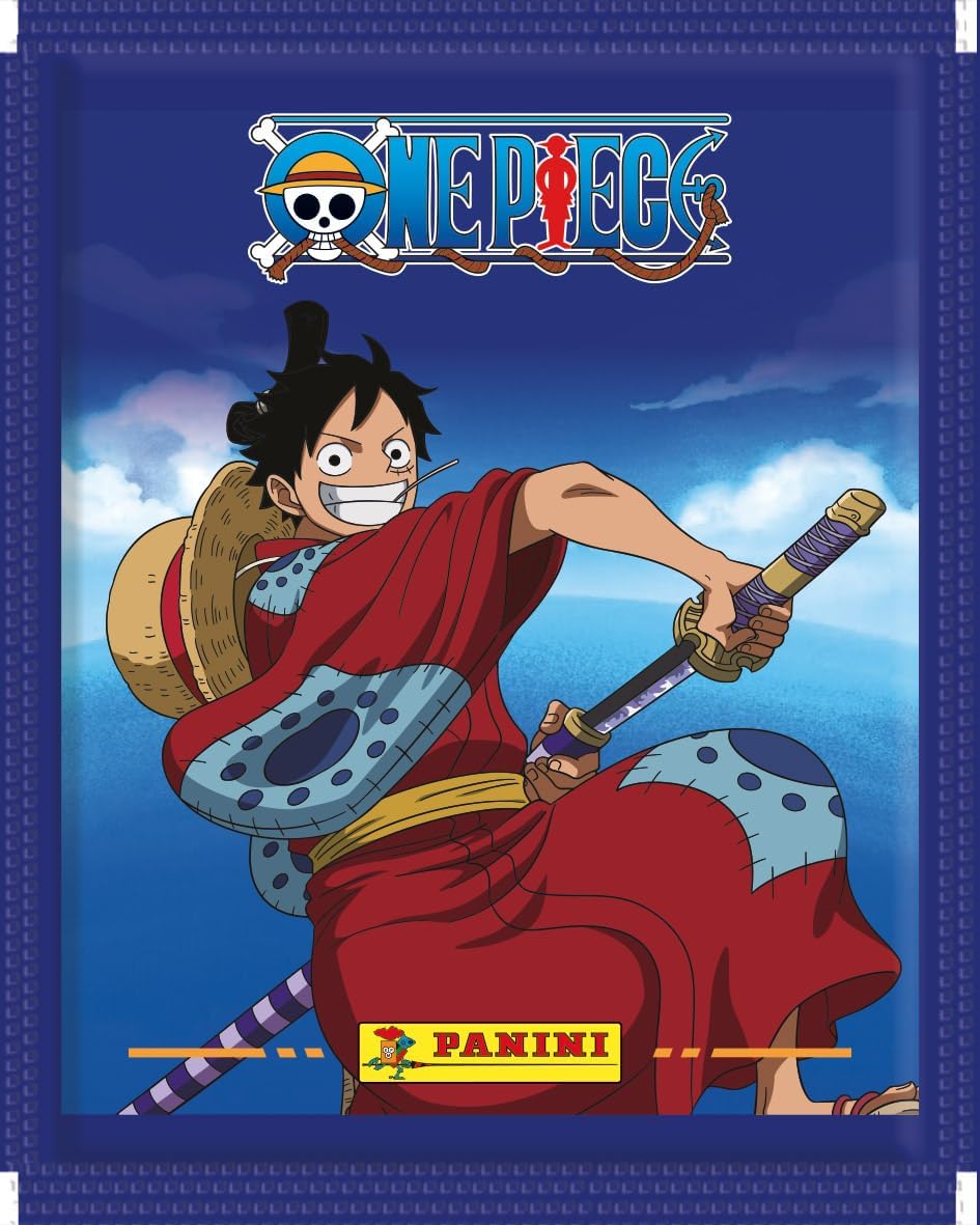 Detalle 2 de Panini One Piece Road to EGGHEAD Blister: 12 tasche + 1 omaggio di adesivi